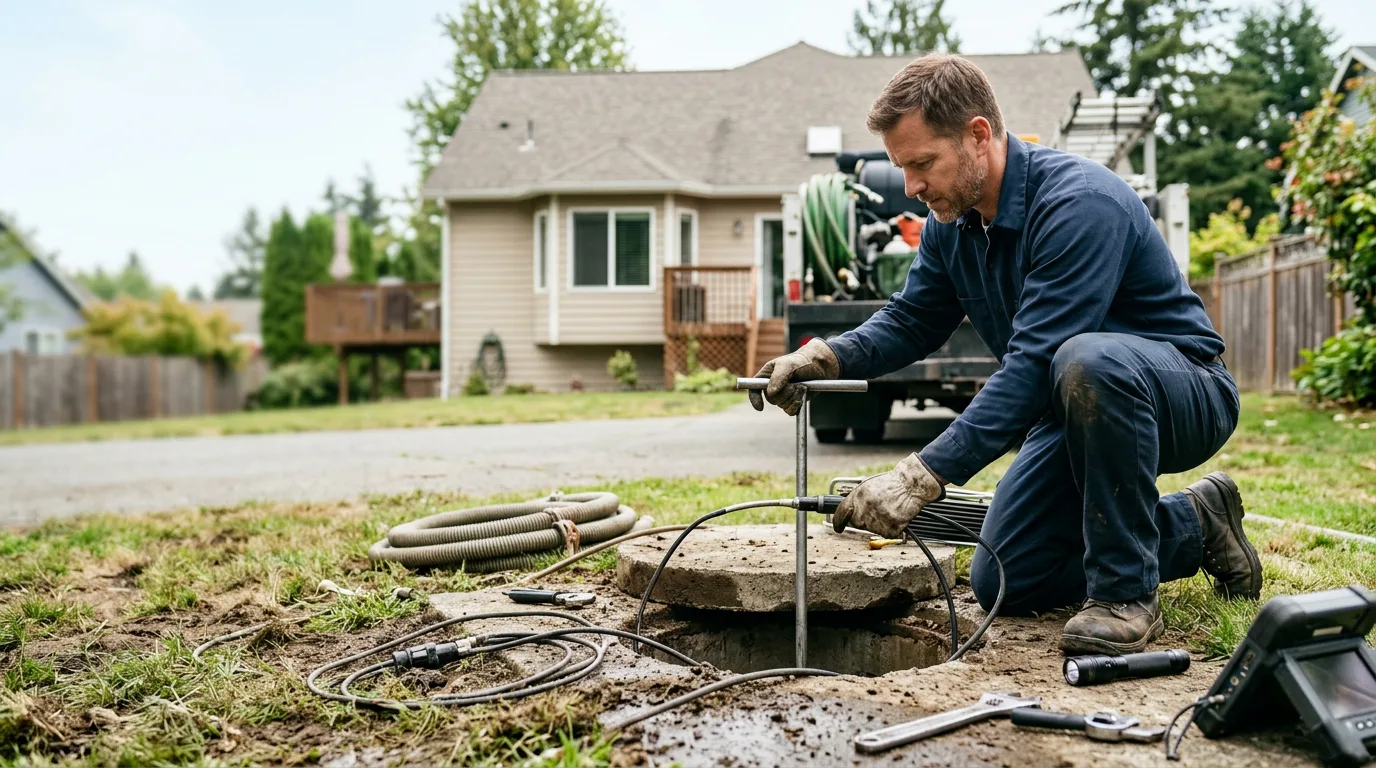 Septic Tank Pumping in Oak Harbor, WA
